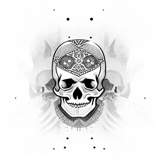 Skull And Symbology Nordic