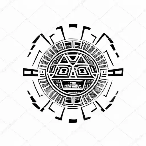 Ancient Aztec Sleeve