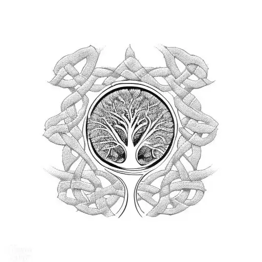 Tree Of Life Celtic Scottish