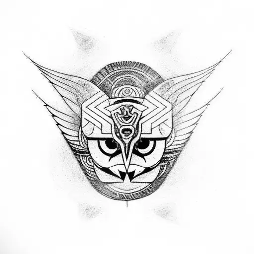 Shamanic Eagle Woman Snake Kolibrie Jaguar