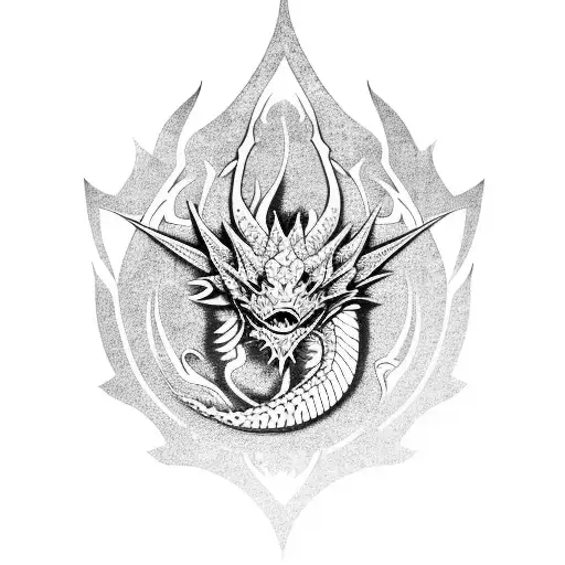 Elegant And Knowledgable Dragon