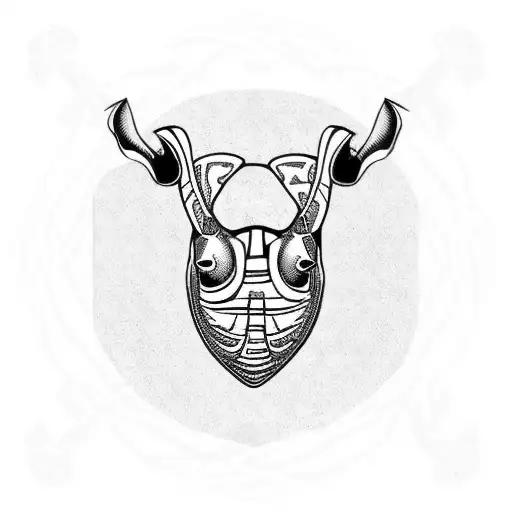 Rhino Beetle Celtic Knot
