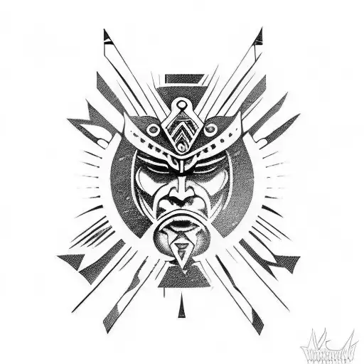 Combine Elements Of Power Metal And Maori Design To Create A Fierce Warrior Inspired