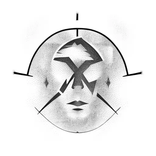 Man Encased Just In A Tree Back Back