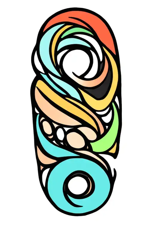 Dopamine Molecules Aboriginal Australian Dreamtime