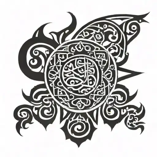 The Muslim Symbol Merged