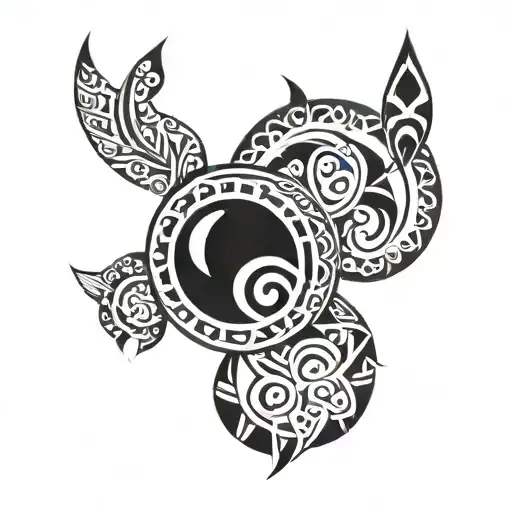Maori Shoulder Tattoo Female