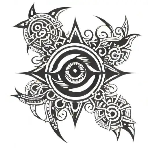 Dark Eye Surrounded By Darkness