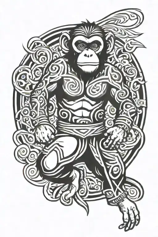 Ju Jitsu Monkey