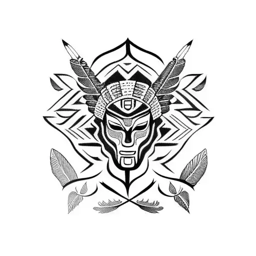 Traditional Northeastern Native American Sleeve