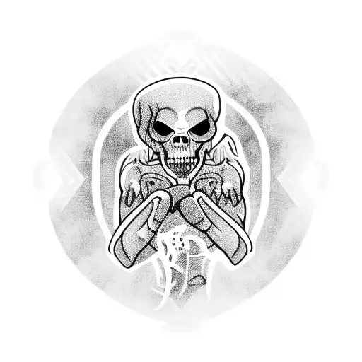 Grim Reaper Does Muay Thai