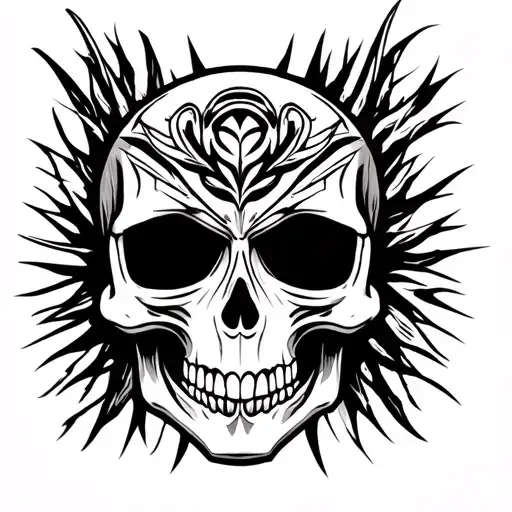 Skull Adorned