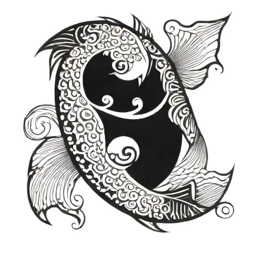 Yin Yang Fish