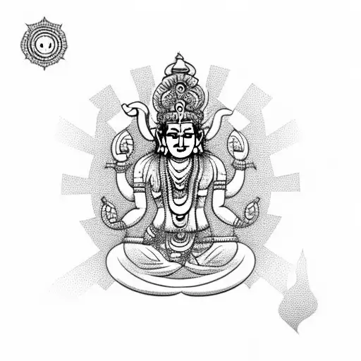 Hindu God Ohm