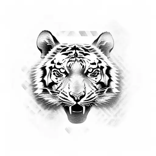 Tiger With So Many Fur