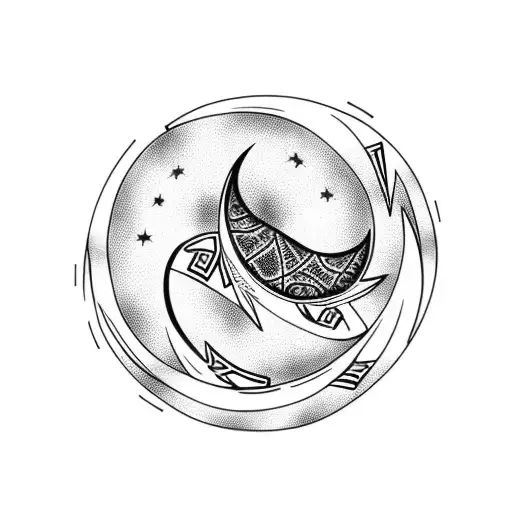 Victor With Crescent Moon