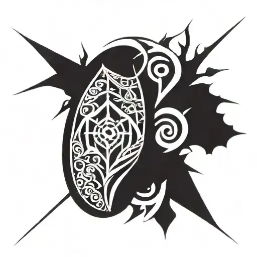 Gothic Tattoo Arm Sleeve