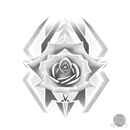 Cyber Sigil Rose
