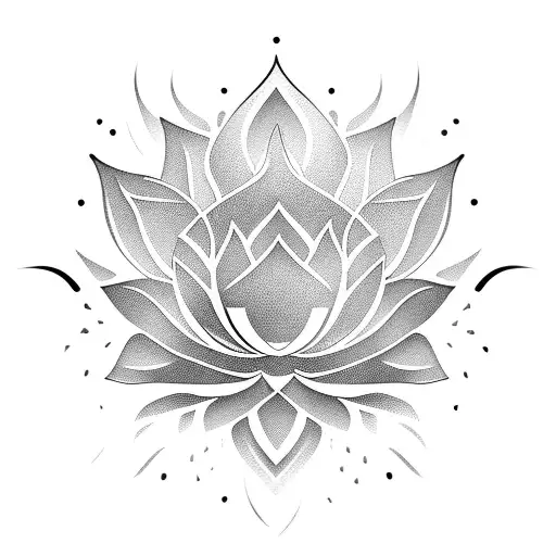 Lotus Flower Camera Lens