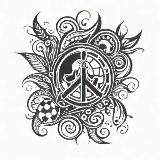 Daughters Football Peace