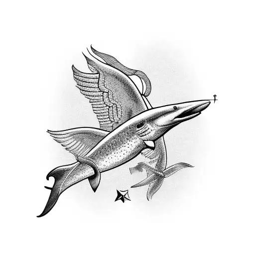 Birthday Mermoral For My Mother October 18Th 1975 With Wings