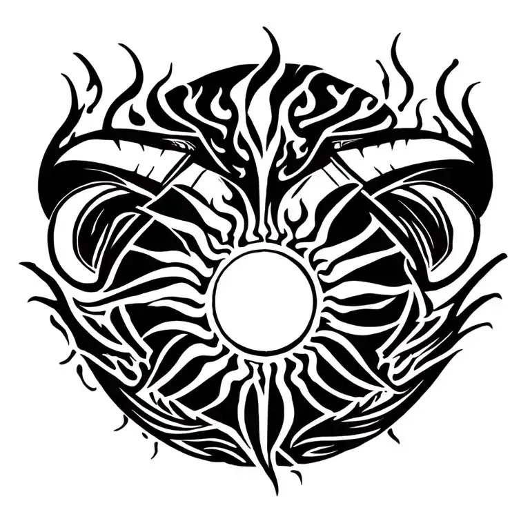 Aries Sun Blue Fire Coming