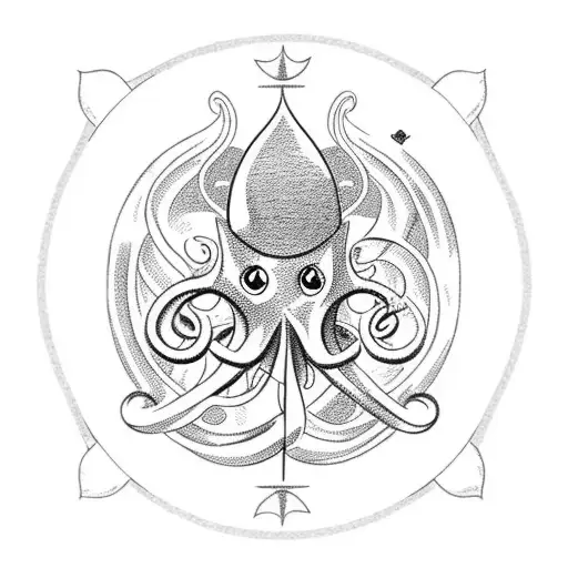 Ship Octopus Lighthouse