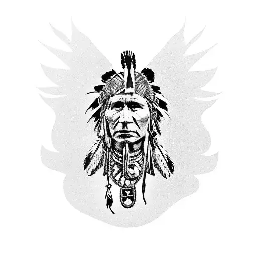 Native American Full Sleeve