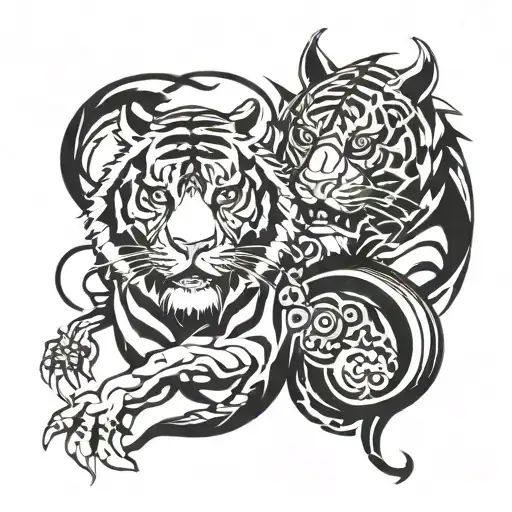 Tiger And Dragon