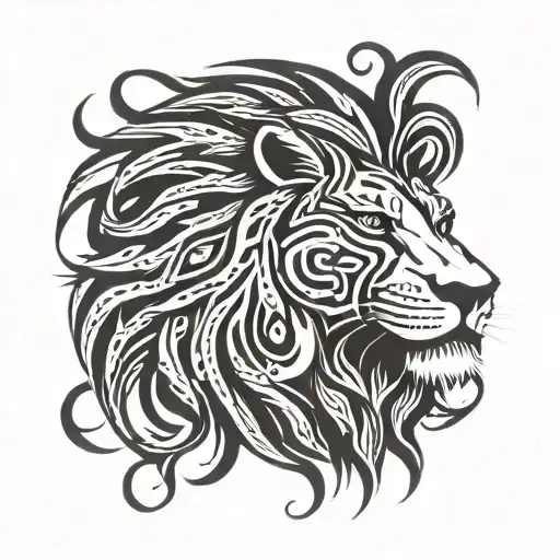 Face Dread Lion Head