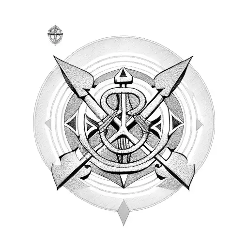 Anchor Combined With Outline The State Of Nh