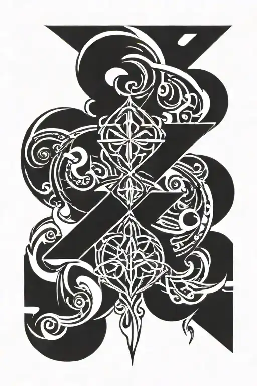 Alpha Et Omega Symbol Angel