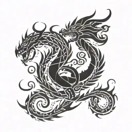 Dragon With Matches Loose On The Town