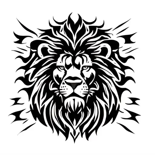 Lion And He Never Give Up Attitude