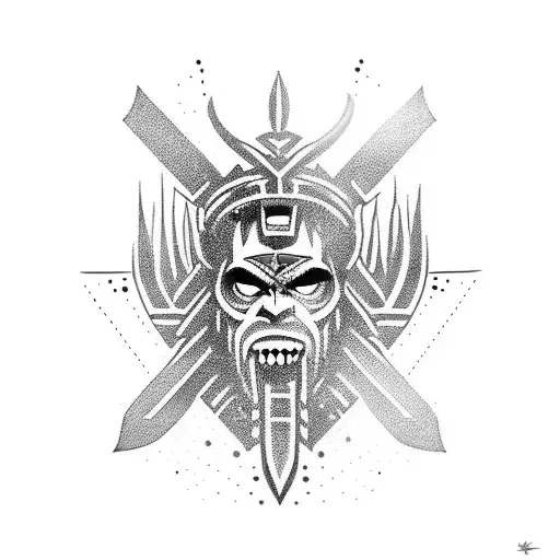 Warrior Which Represens Patience And Perseverence