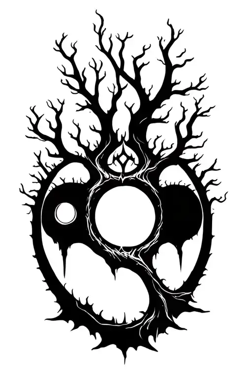 Tree Of Life Thats Dead And Scary Looking