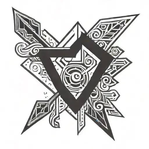 Arrow Showing Growth And Leadership