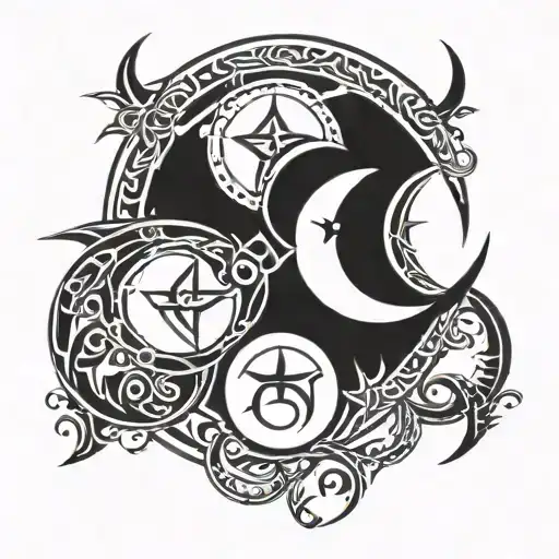 Wicca Triple Moon