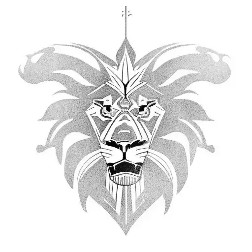 Lion And Eagle Tattoo For Arm