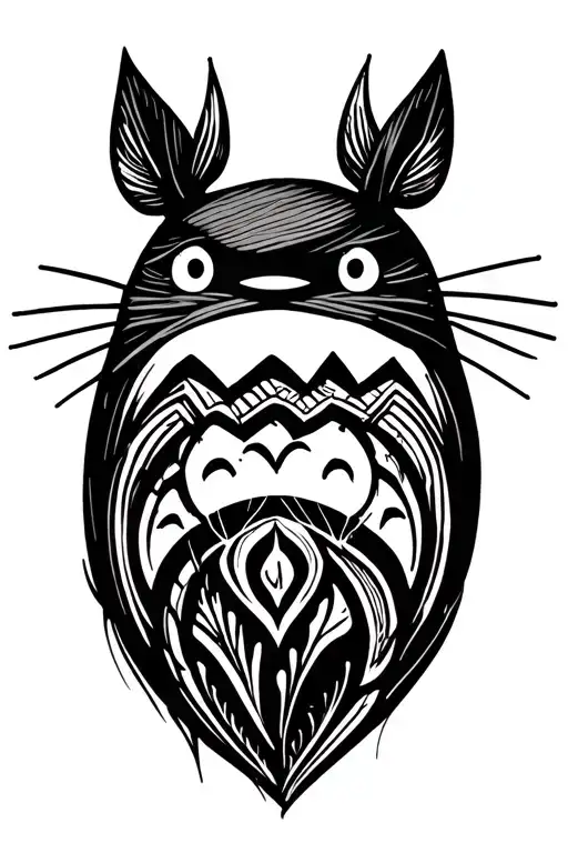 I Want A My Neighbor Totoro Tattoo But It Should Be Unique