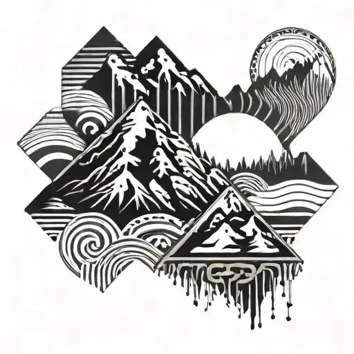 Mountains Incorporated With The Word Jasper Across