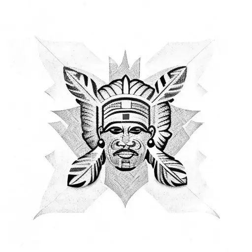 Puerto Rican Taino Indian Chest