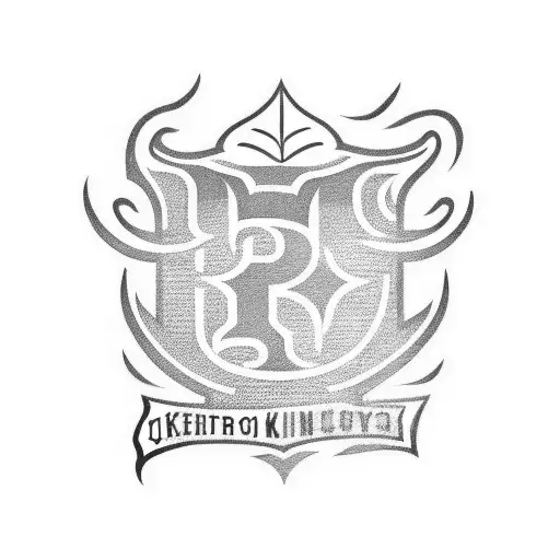 Cover Up Tattoo Over A Kansas City Royals Logo