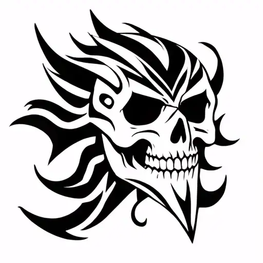 Oni Mask Skull