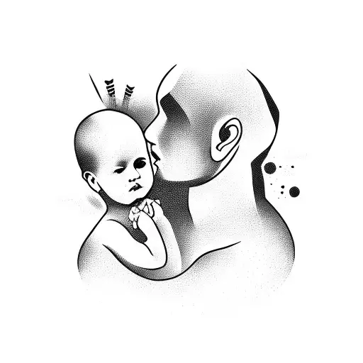 10 Years Couple With Baby