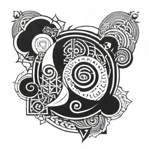 Knowledge Freedom Balance Mixed With Yin