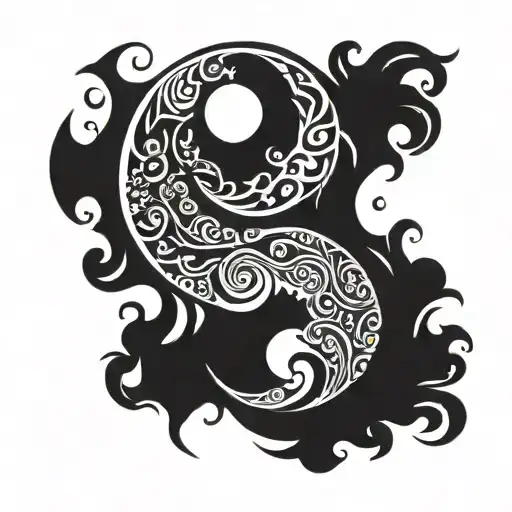 Sun And Moon Ying Yang