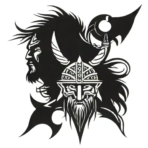 Vikings Warrior Black