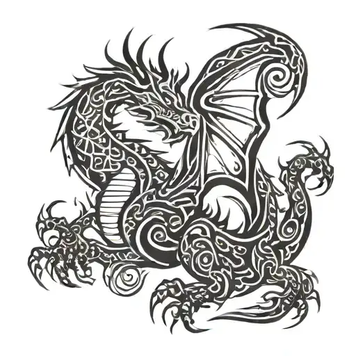 Cute European Dragon