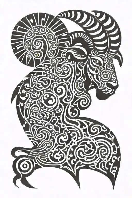 Half Black Sheep Half Man Standing Proudly